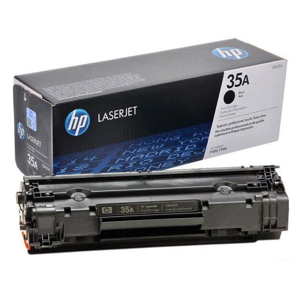 Упаковка картриджа HP CB435A (35A) для лезерного принтера/МФУ