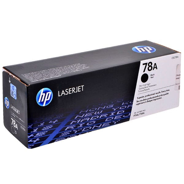 Упаковка картриджа HP CE278A (78A) для лезерного принтера/МФУ